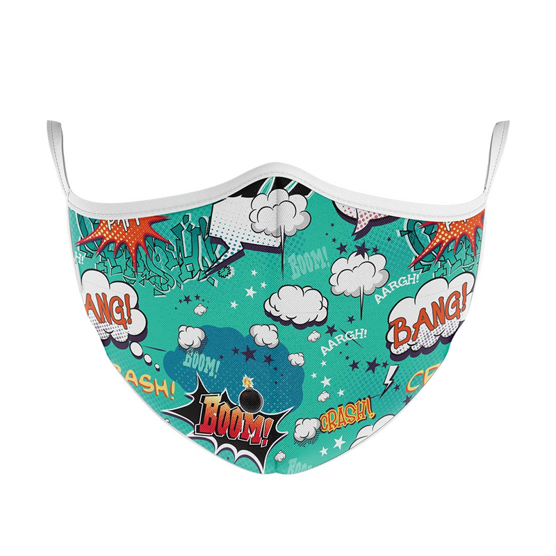 MASCHERINA ULTRA STYLE IN TNT DOPPIO STRATO – COMICS-S