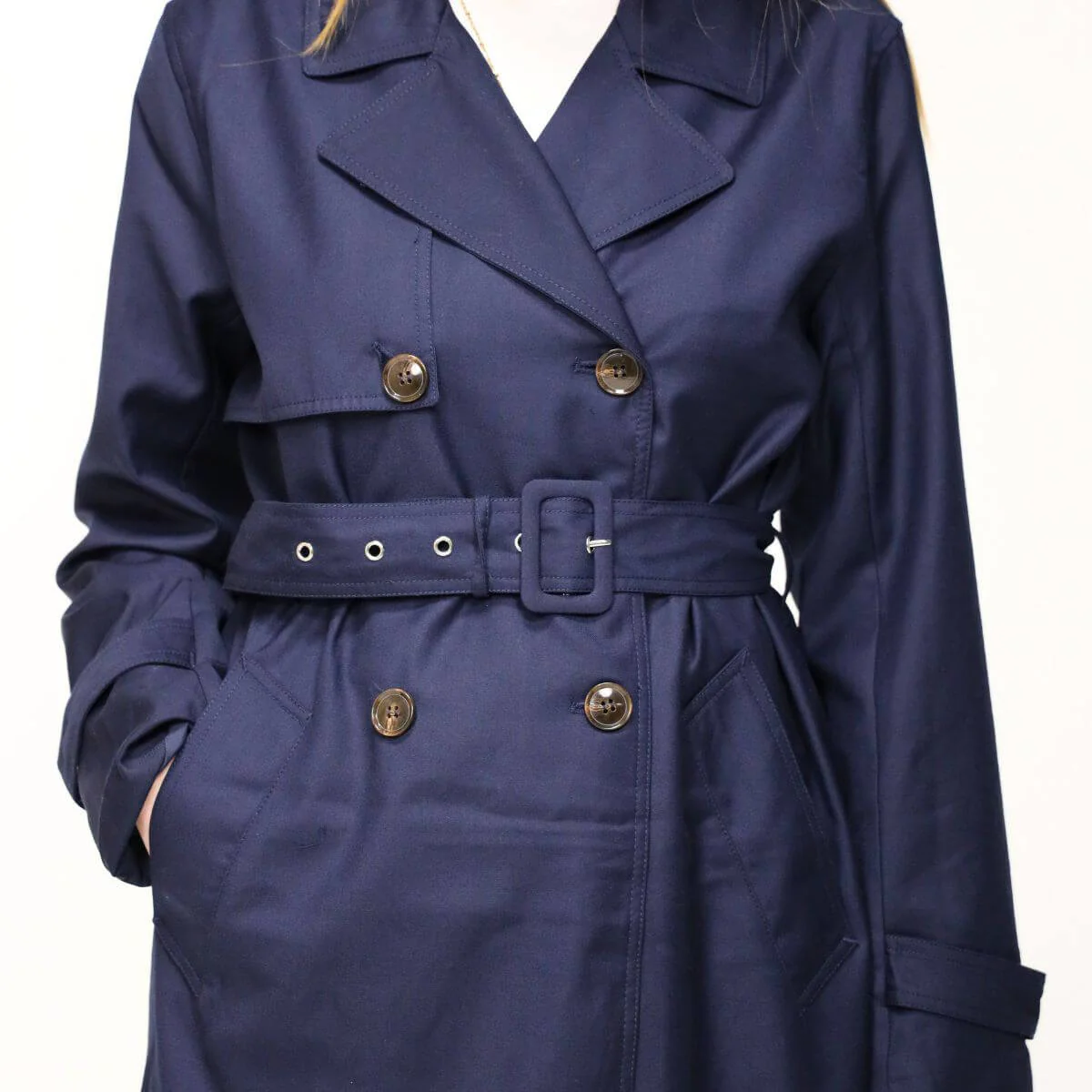 RINO&PELLE TRENCH GAIL BLU - immagine 3